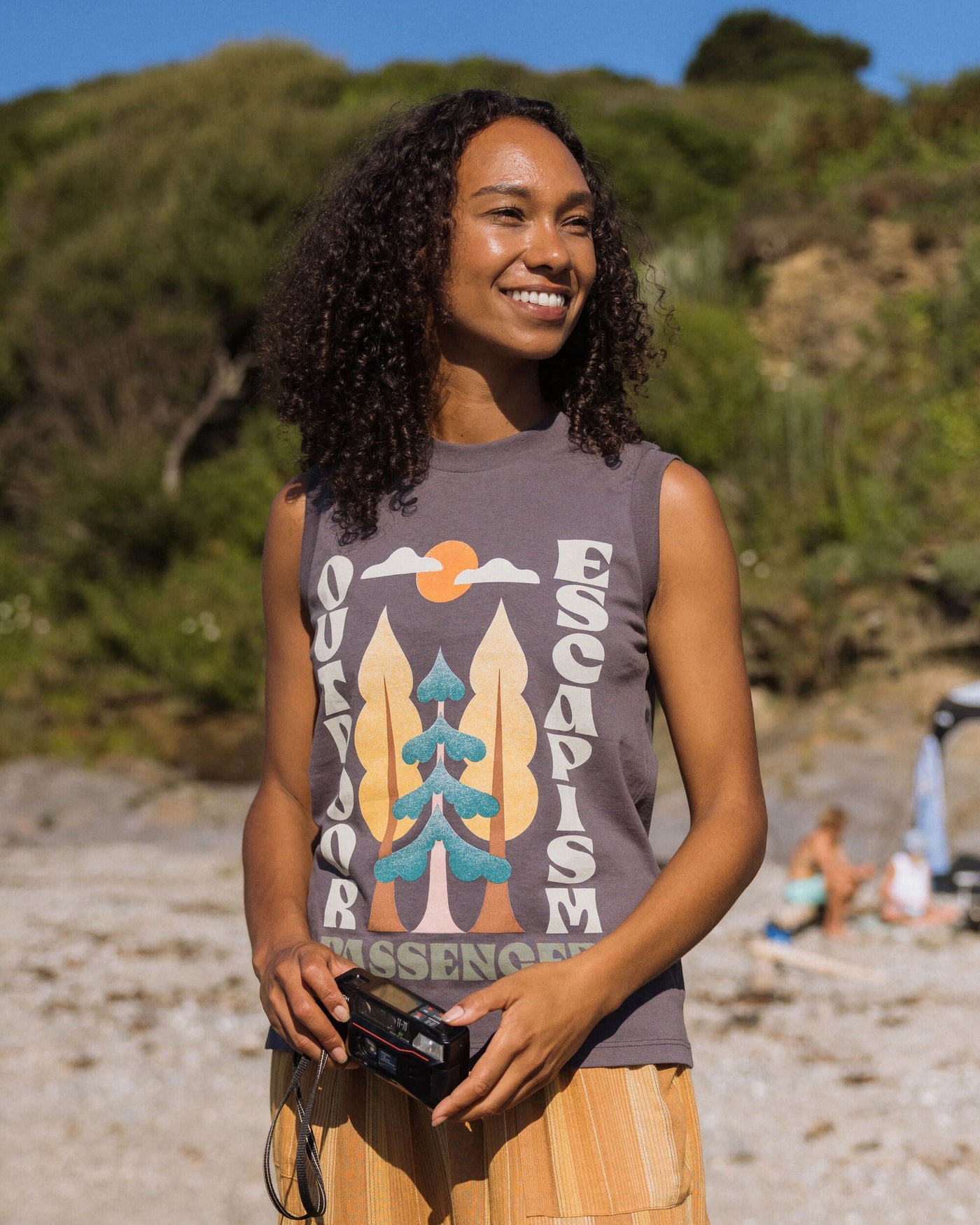 Tall Pines Vest - Charcoal