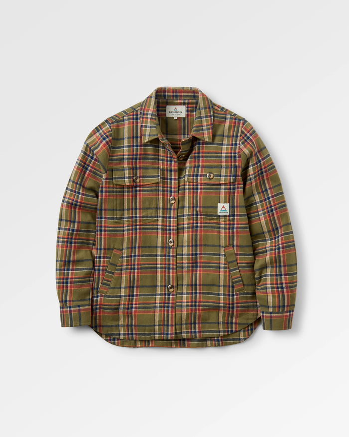 Stella LS Shirt - Khaki Check